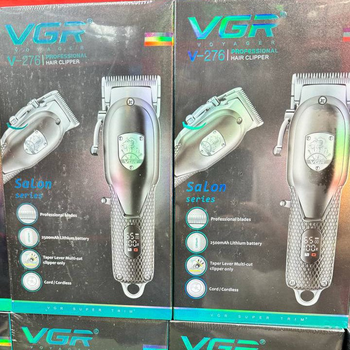 ماشین اصلاح سر و صورت VGR مدل V-276 باطری لیتیومی تقویت شده دار