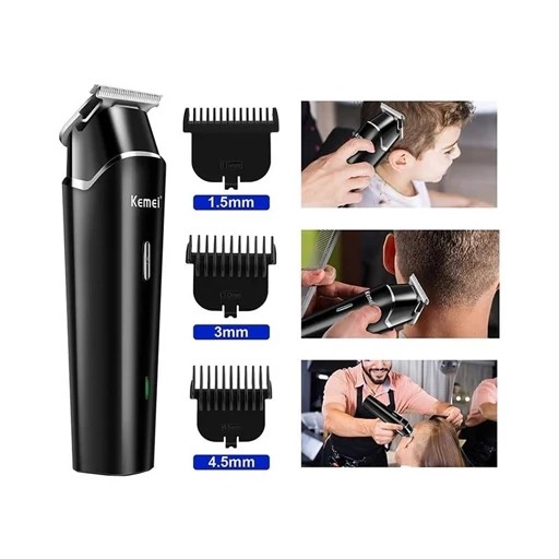 ماشین اصلاح صفرزن کیمی KEMEI KM-1115 با 12 ماهه
