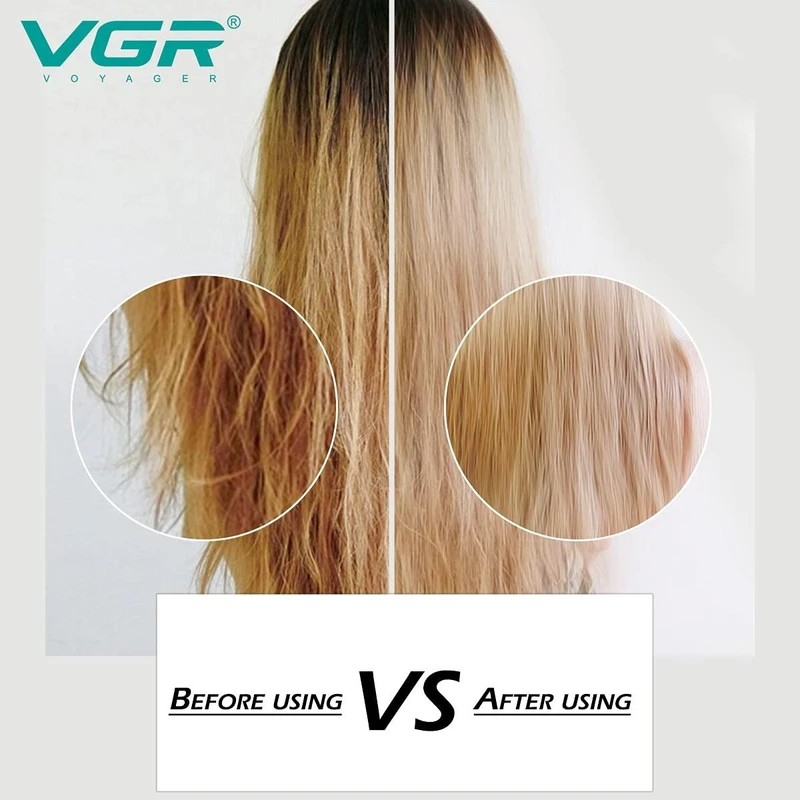 برس حرارتی وی جی از دندانه سرامیکی تورمالین فناوری یون سازی VGR 568