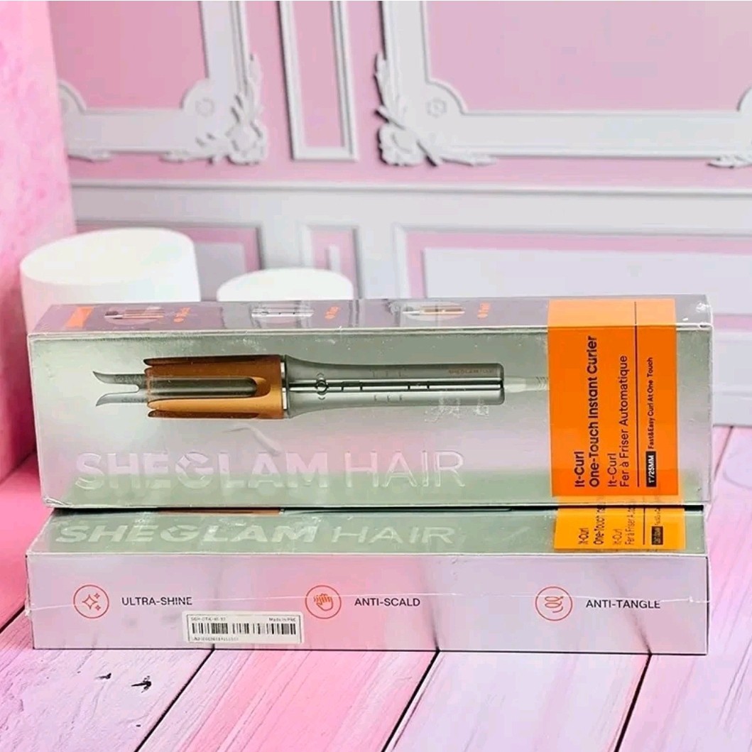 شیگلم اورجینال فرکننده مو کرلی بابلیس چرخشی حرفه ای sheglam