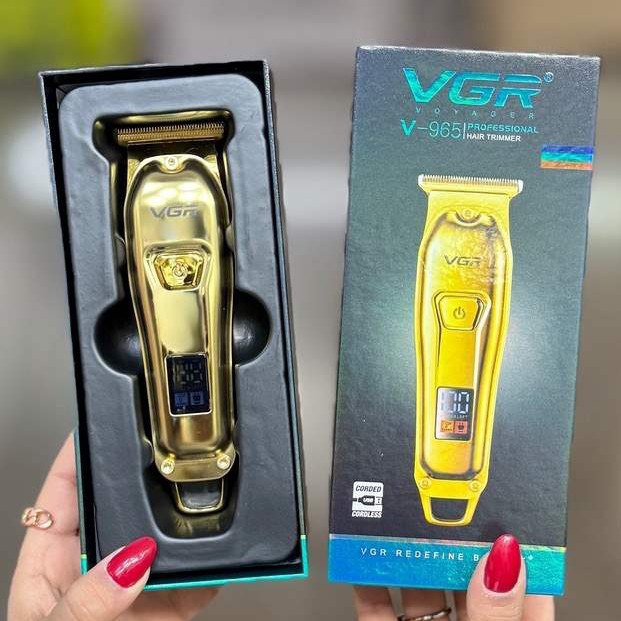 ماشین اصلاح موی سر و صورت وی جی ار مدل V-965 با کیفیت