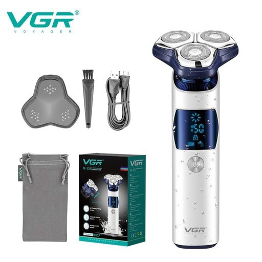 ماشین اصلاح سه تیغ ضد آب صورت وی جی آر مدل vgr v-328 کد 328 شیور ریش تراش با کیفیت