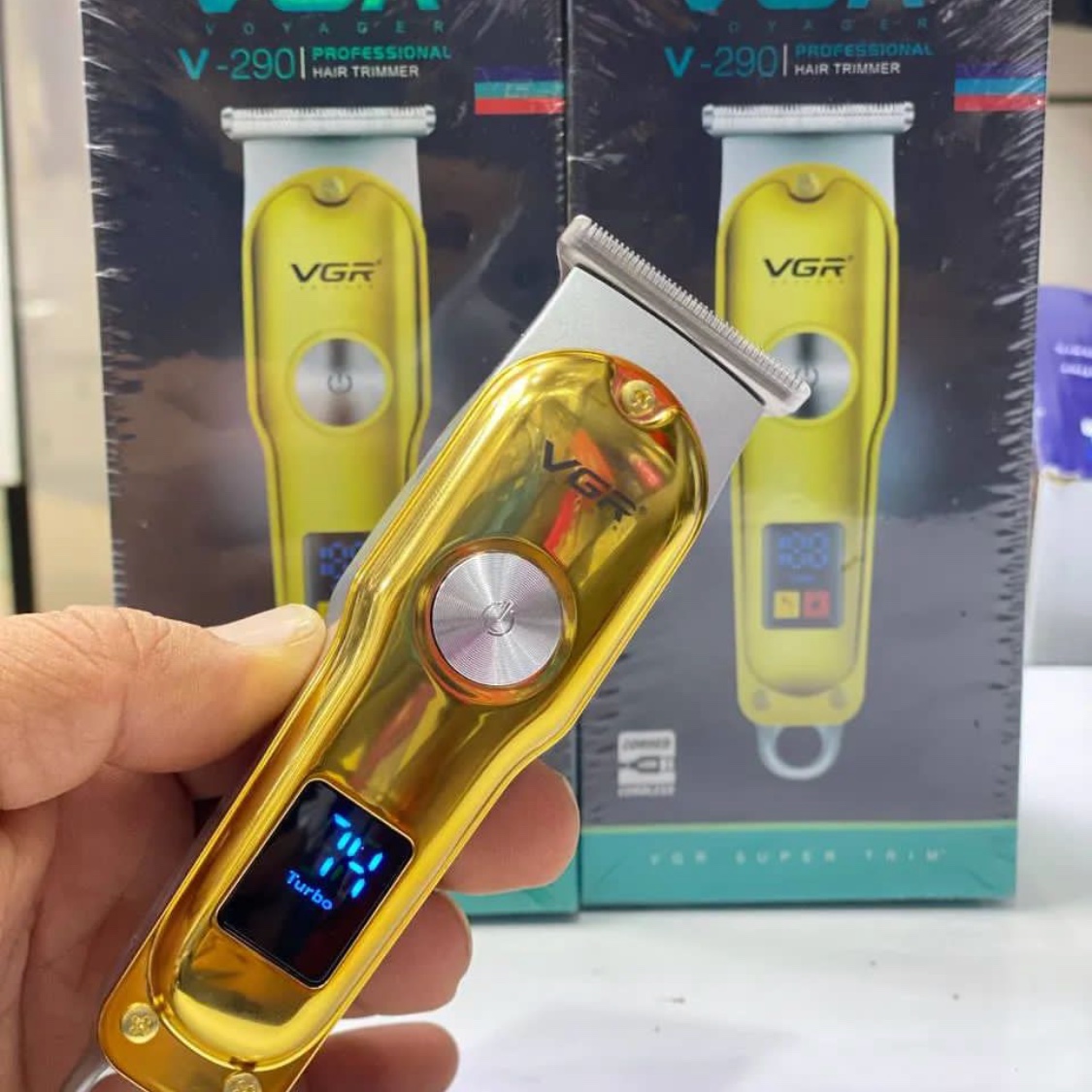 ماشین اصلاح موی سر و صورت وی جی ار مدل V-290 با کیفیت تعداد بالا موجود