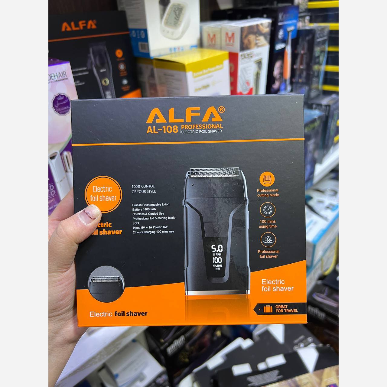 ماشین اصلاح شیور حرفه ای آلفا AL-108