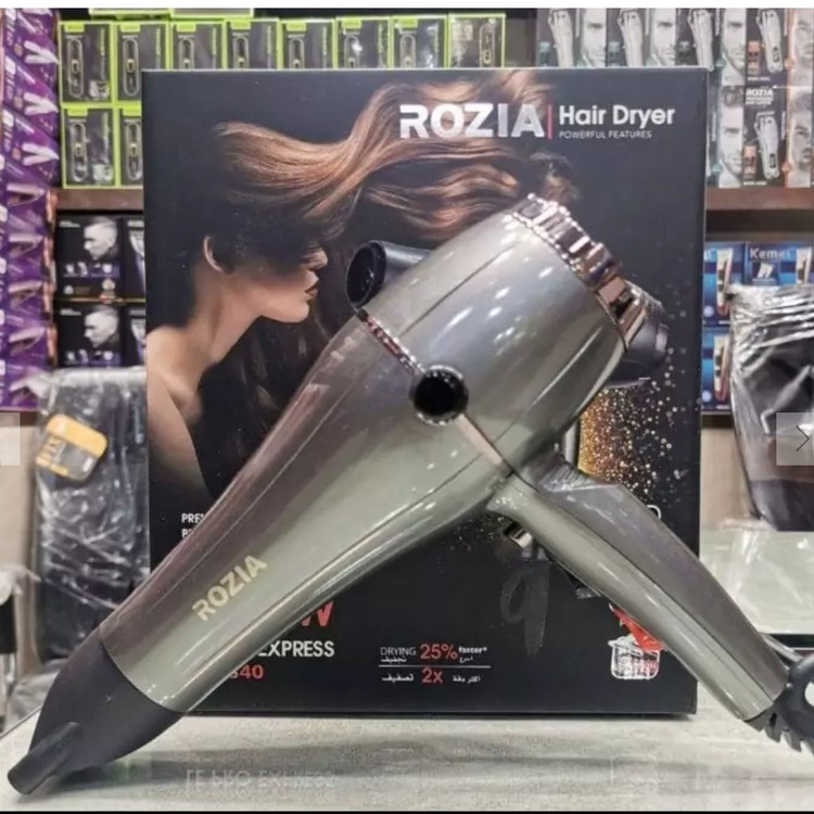 سشوار روزیا حرفه ای و موتور سنگین ROZIA