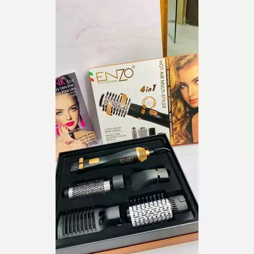 سشوار چرخشی چهار کاره انزو اورجینال