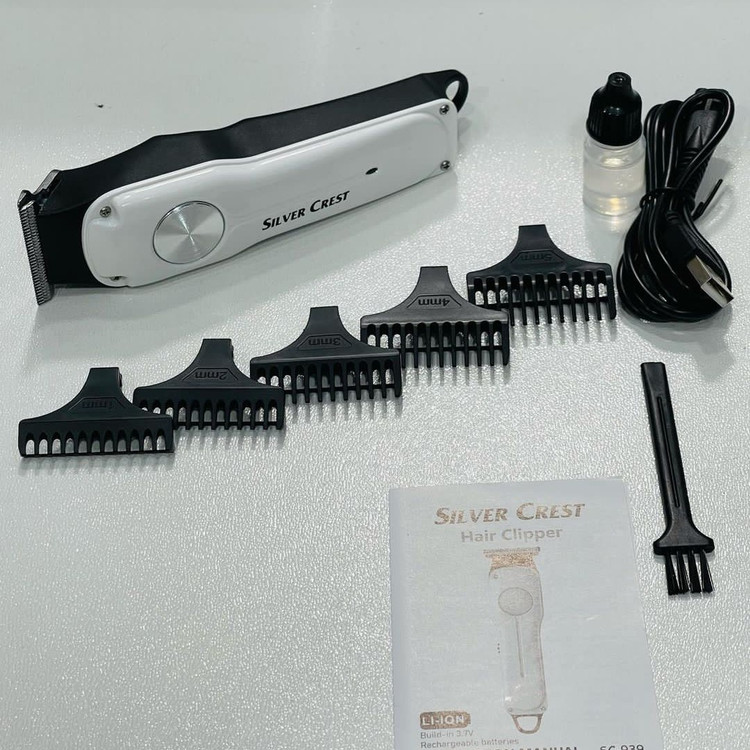 ریش تراش یا خط زن سیلور کرست مدل SC-939 برند المان باتری لیتیومی و فست شارژ فروش ویژه به عمده