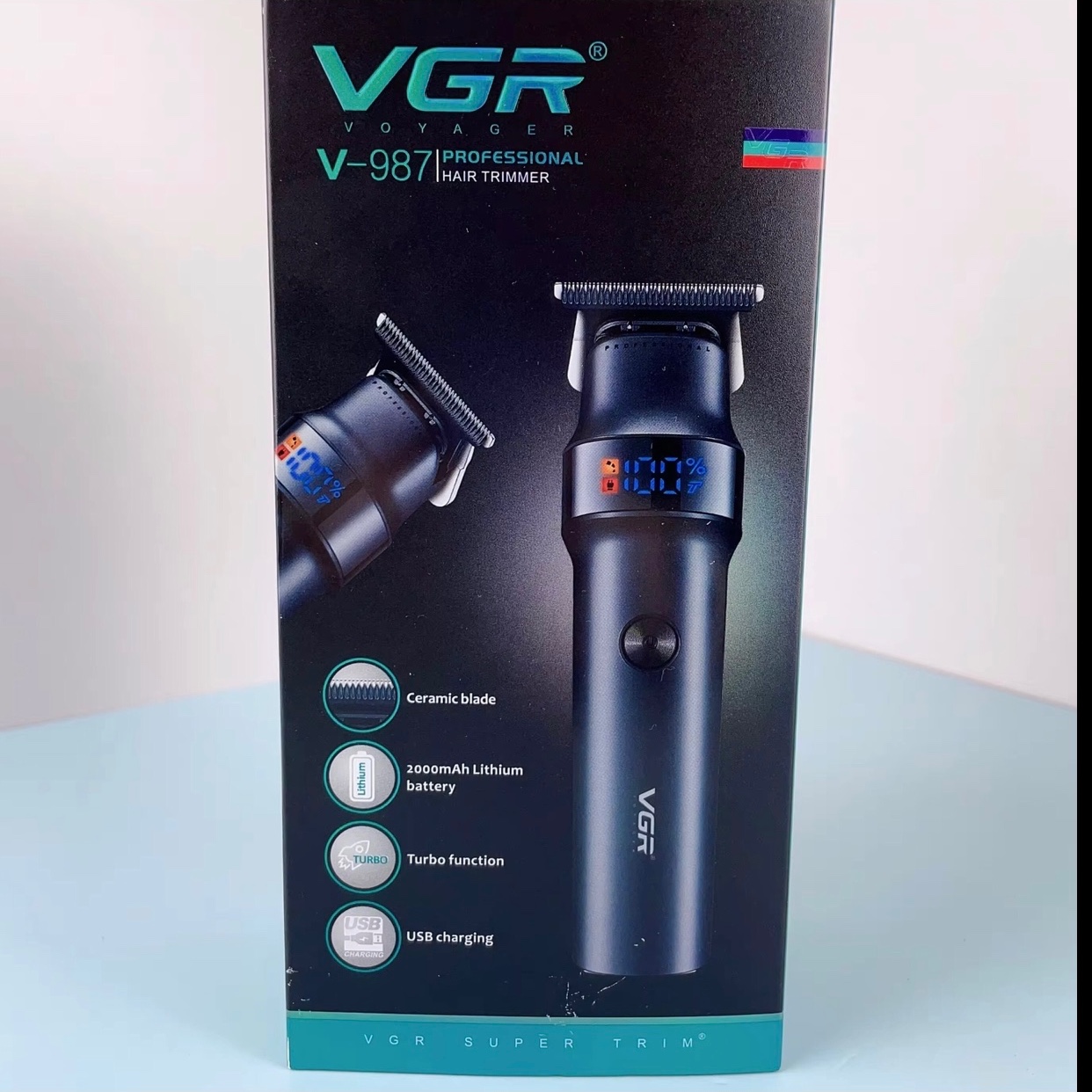 ماشین اصلاح سر و صورت وی جی آر مدل V-987