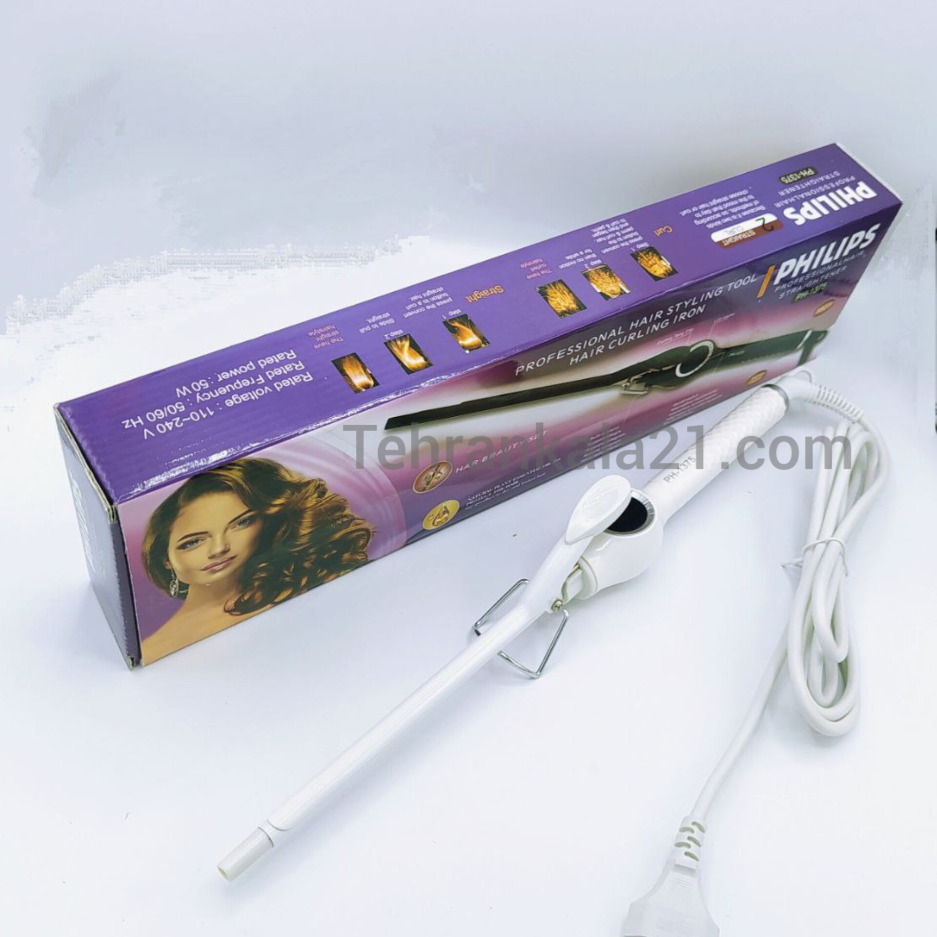 فر کننده مو بابلیس سایز ریز خودکاری مارک فیلیپس مدل PH-1375