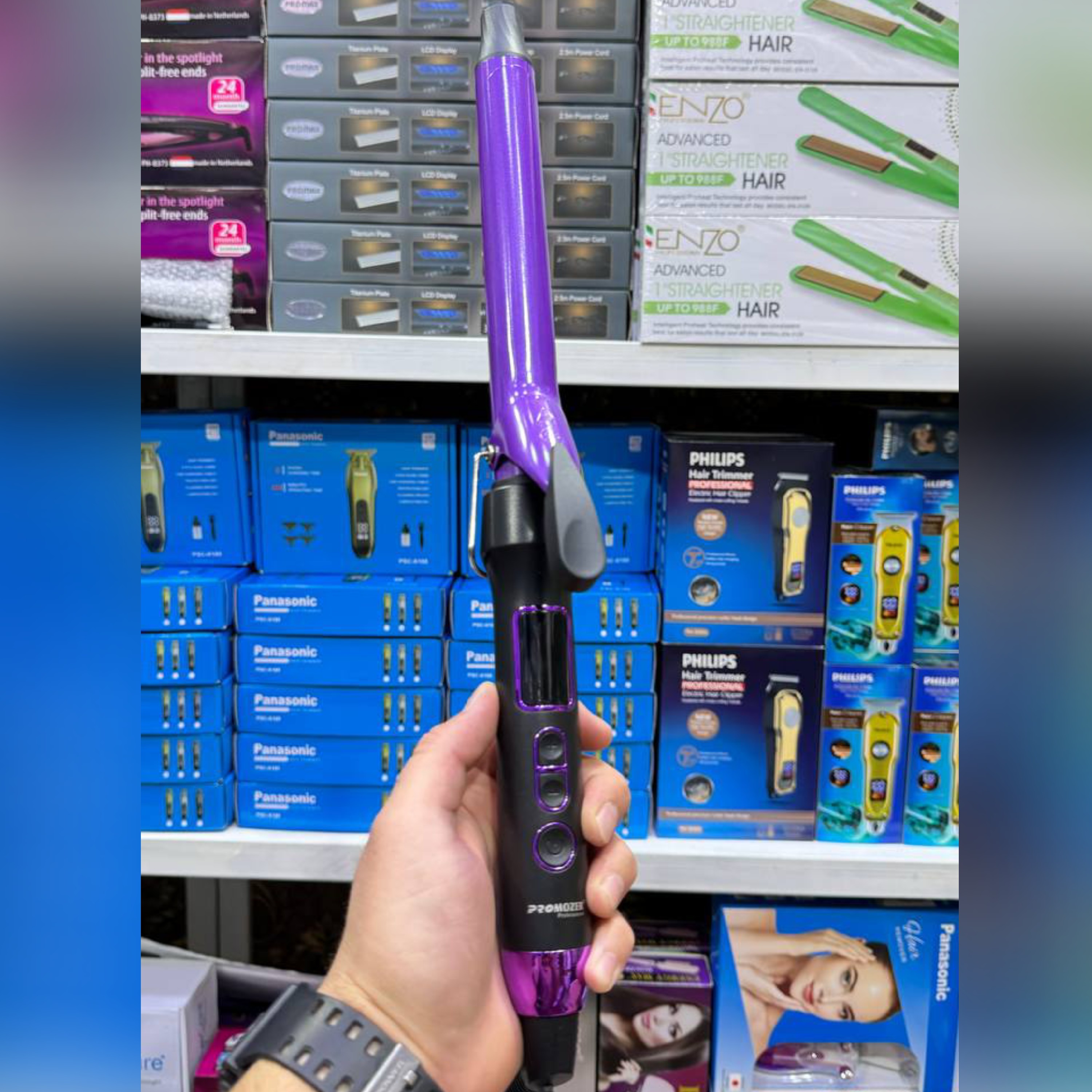 فرکننده مو پروموزر مدل2230 Hair Curling Iron pro mozer2230