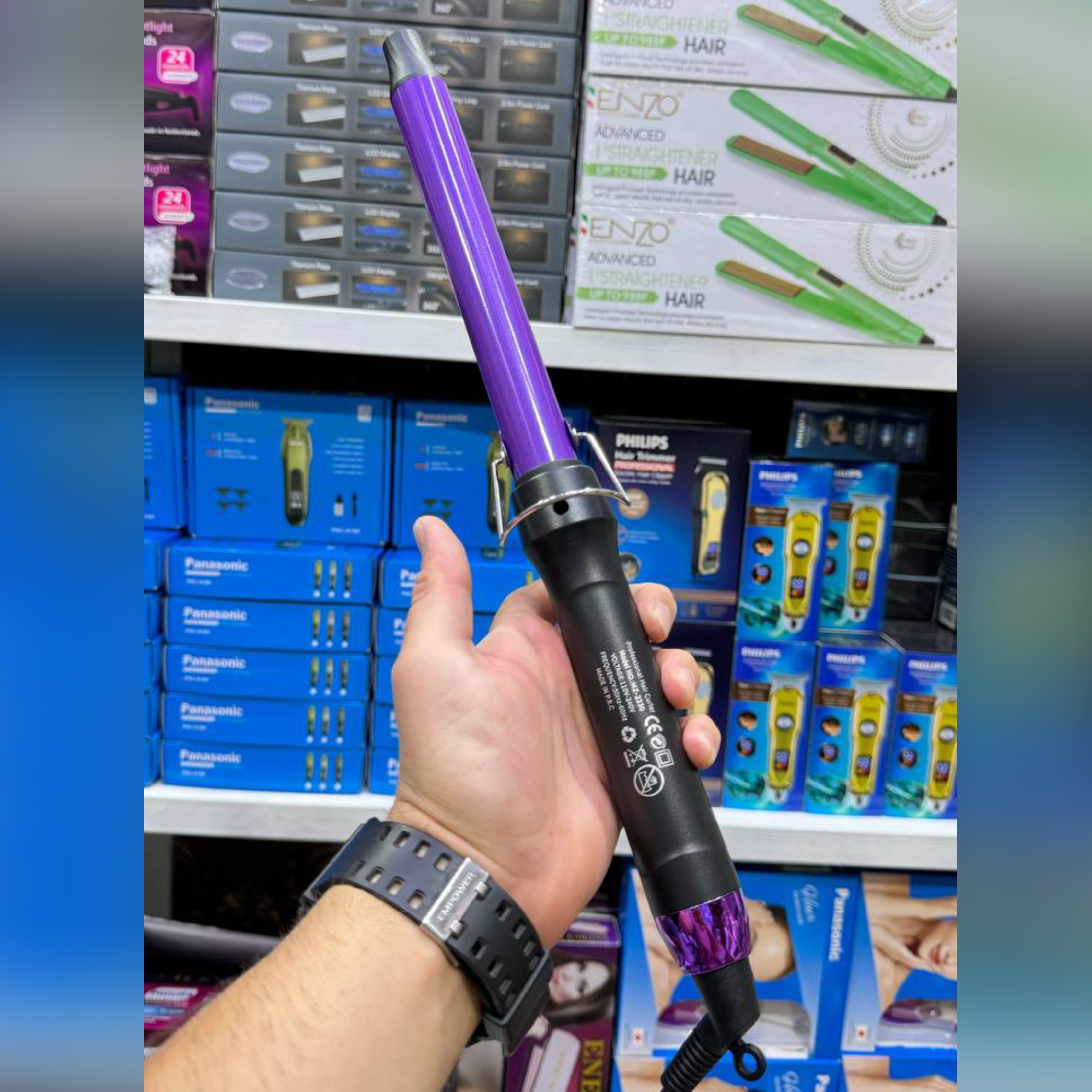 فرکننده مو پروموزر مدل2230 Hair Curling Iron pro mozer2230