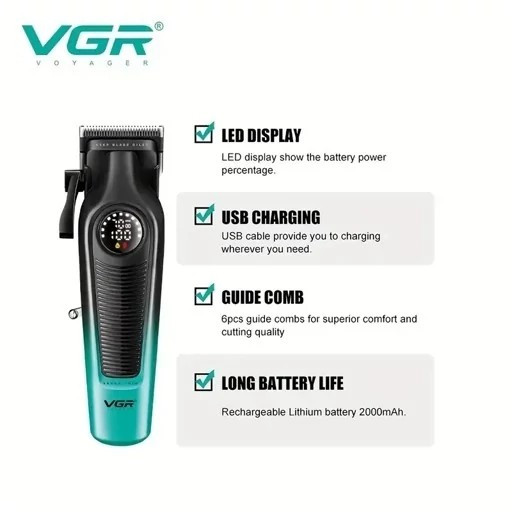 ماشین اصلاح وی جی آر مدل VGR V-196 درجه یکجدید