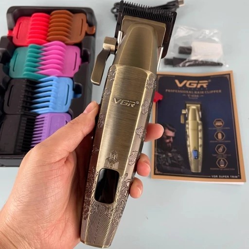 ماشین اصلاح کلیپر حرفه ای VGR وی جی آر مدل V-036