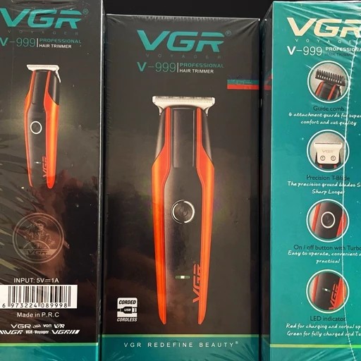ماشین اصلاح سر و صورت و بدن خط زن ریش تراش وی جی آر مدل VGR V-999