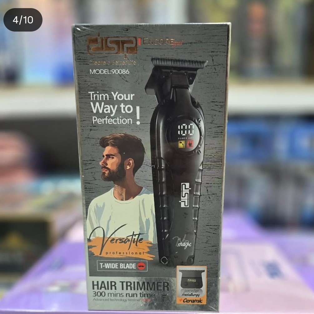 ماشین اصلاح صفر زن موی صورت شارژی دی اس پی مدل 90085