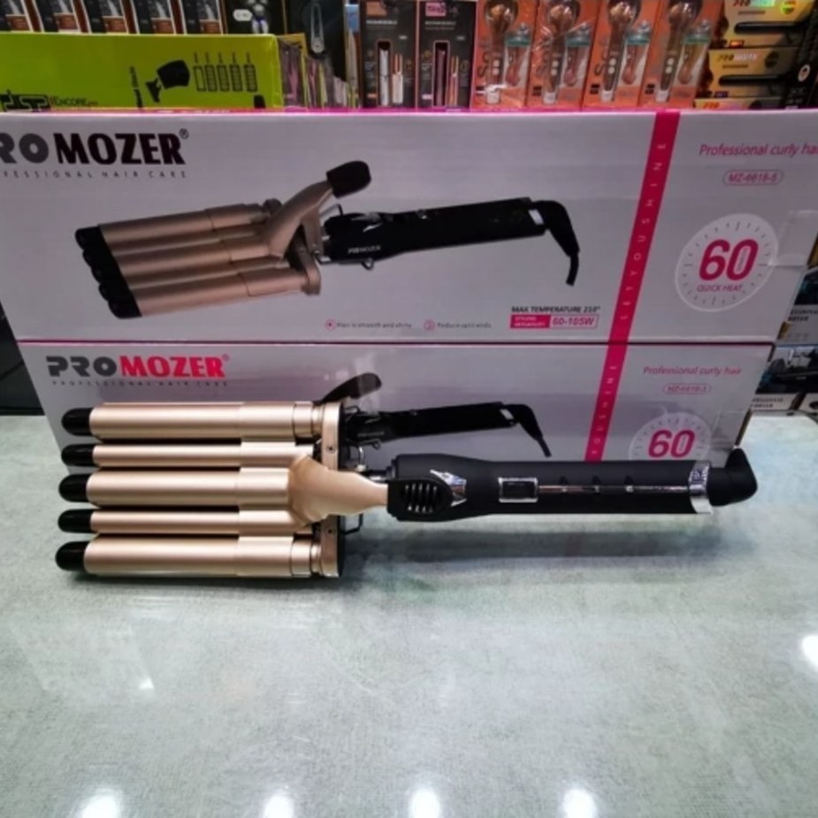 دستگاه فرکننده مارک موزر آلمان PRO MOZER 66185 حالت دادن مو در سی ثانیه روکش نانو ضد اسیب رساندن به مو