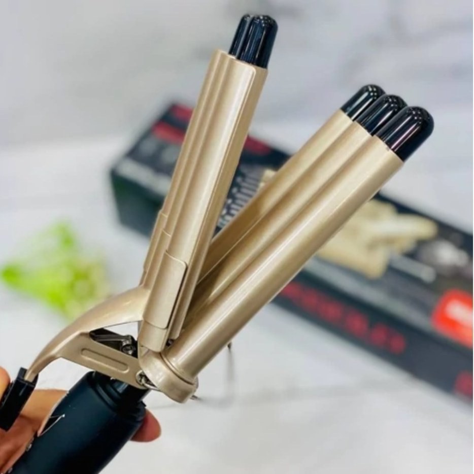 دستگاه فرکننده مارک موزر آلمان PRO MOZER 66185 حالت دادن مو در سی ثانیه روکش نانو ضد اسیب رساندن به مو