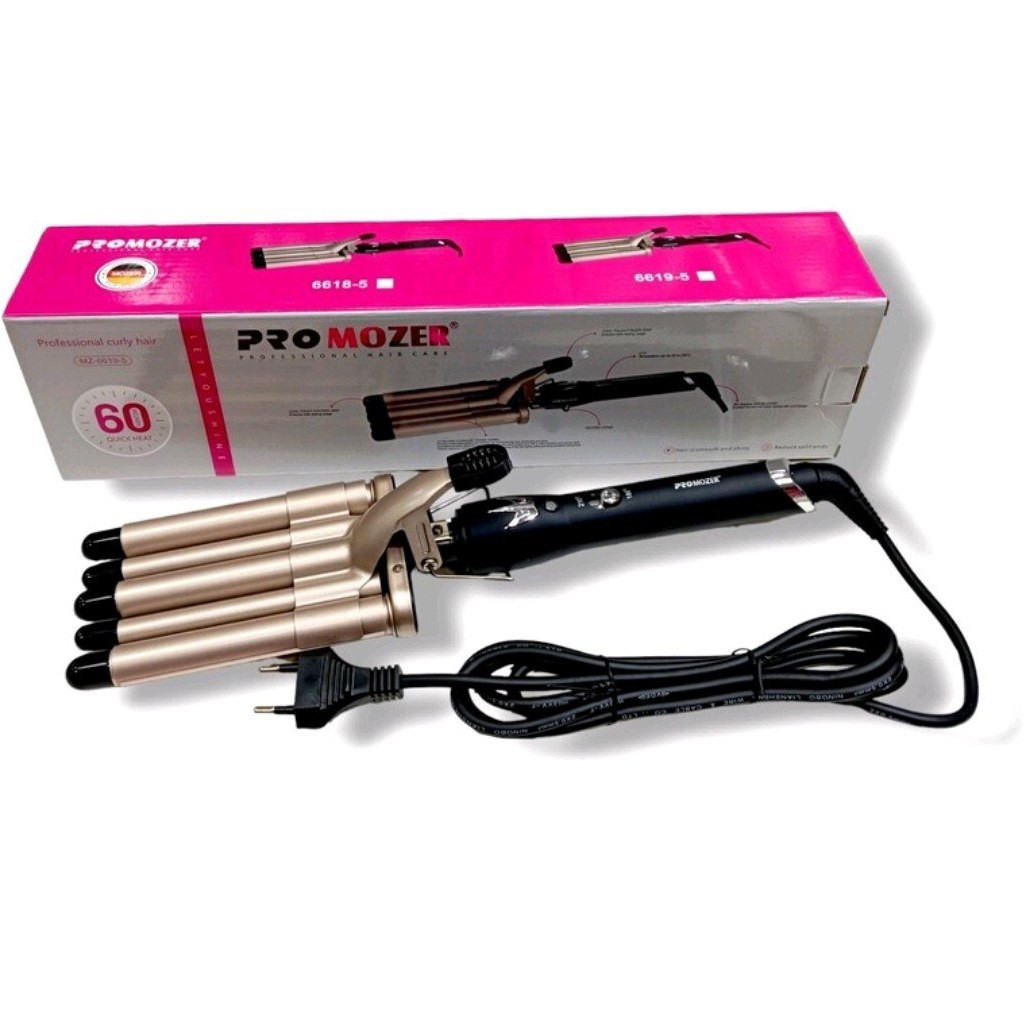 دستگاه فرکننده مارک موزر آلمان PRO MOZER 66185 حالت دادن مو در سی ثانیه روکش نانو ضد اسیب رساندن به مو