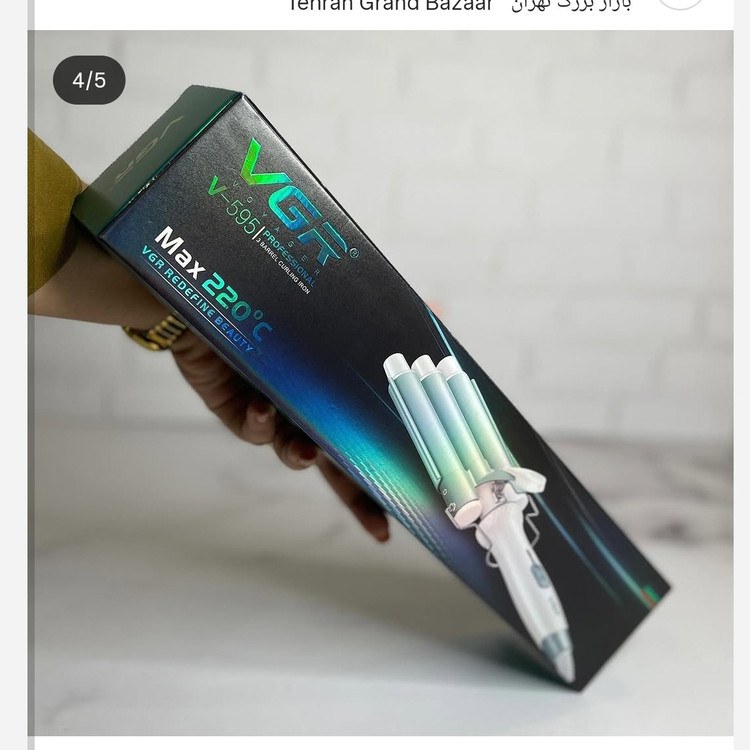 حالت دهنده مو فر اس S مارک وی جی آر VGR مدلV-595