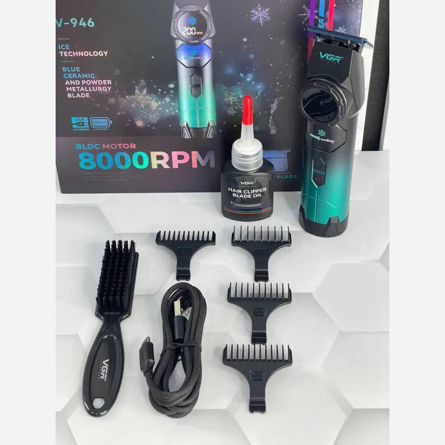 ماشین اصلاح صفر زن خط زن وی جی آر مدل VGR V-946اصلی