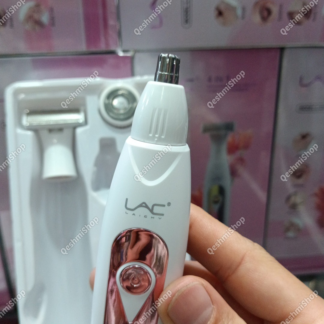 موزن زنانه 4 کاره صورت و بدن شارژی برند لایچی مدل LAC L-311