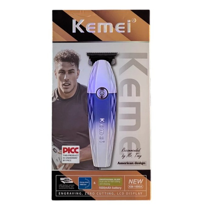 ماشین اصلاح کیمی kemei مدل KM-1690A
