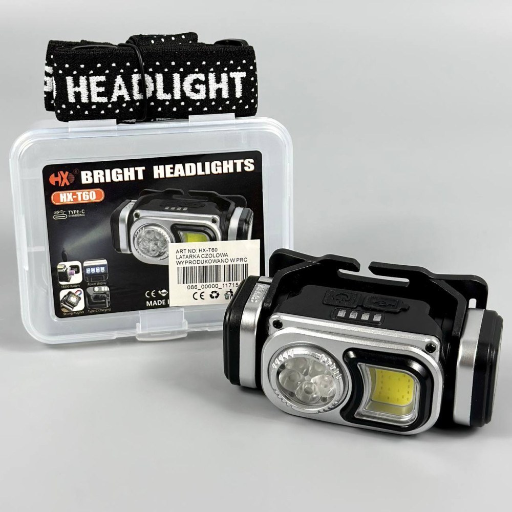 چراغ پیشانی BRIGHT HEADLIGHTS مدل HX-T60S