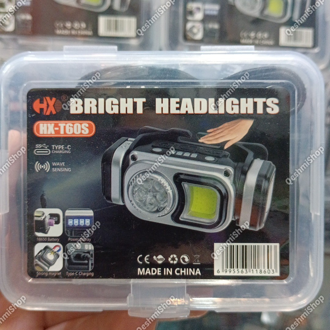 چراغ پیشانی BRIGHT HEADLIGHTS مدل HX-T60S