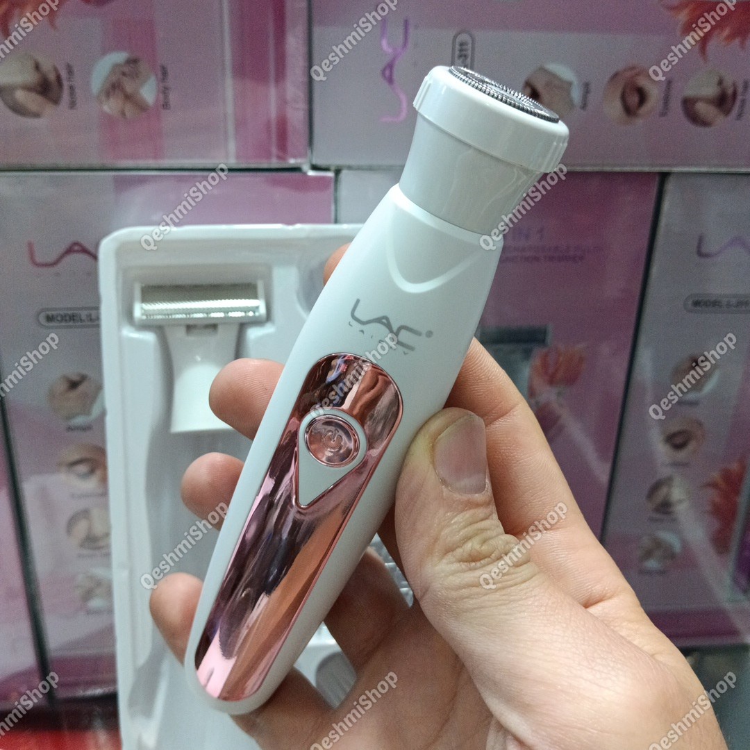 ماشین اصلاح زنانه (موزن) چندکاره LAC L-311 صورت و بدن شارژی