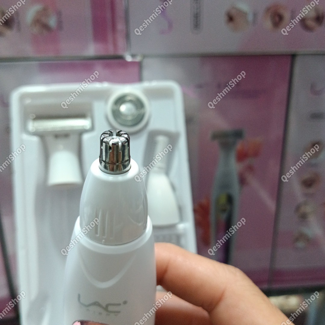 ماشین اصلاح زنانه (موزن) چندکاره LAC L-311 صورت و بدن شارژی