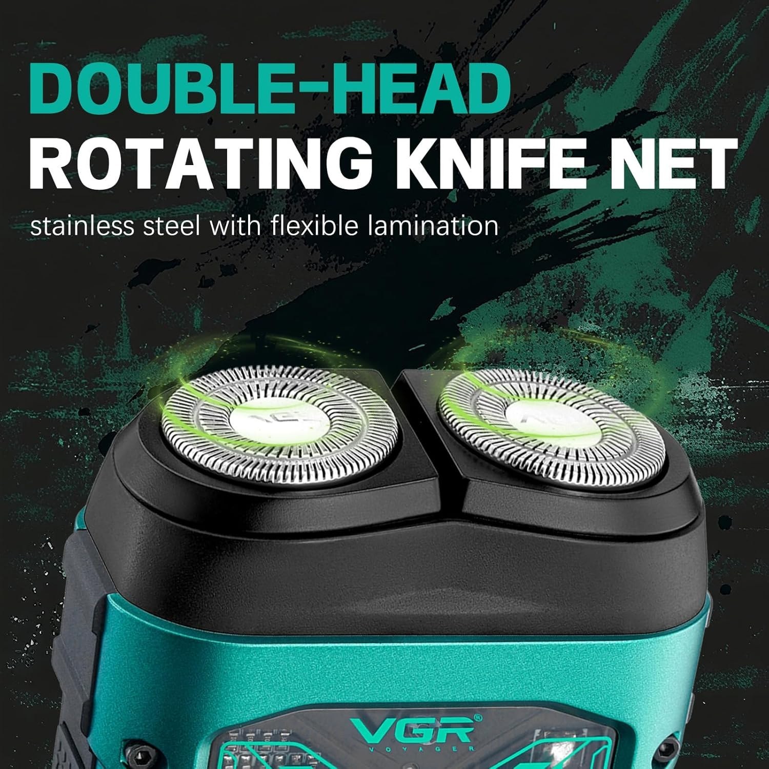 ریش تراش VGR مدل V-344 اصلاح دقیق با موتور 8000RPM و شارژ سریع Type C