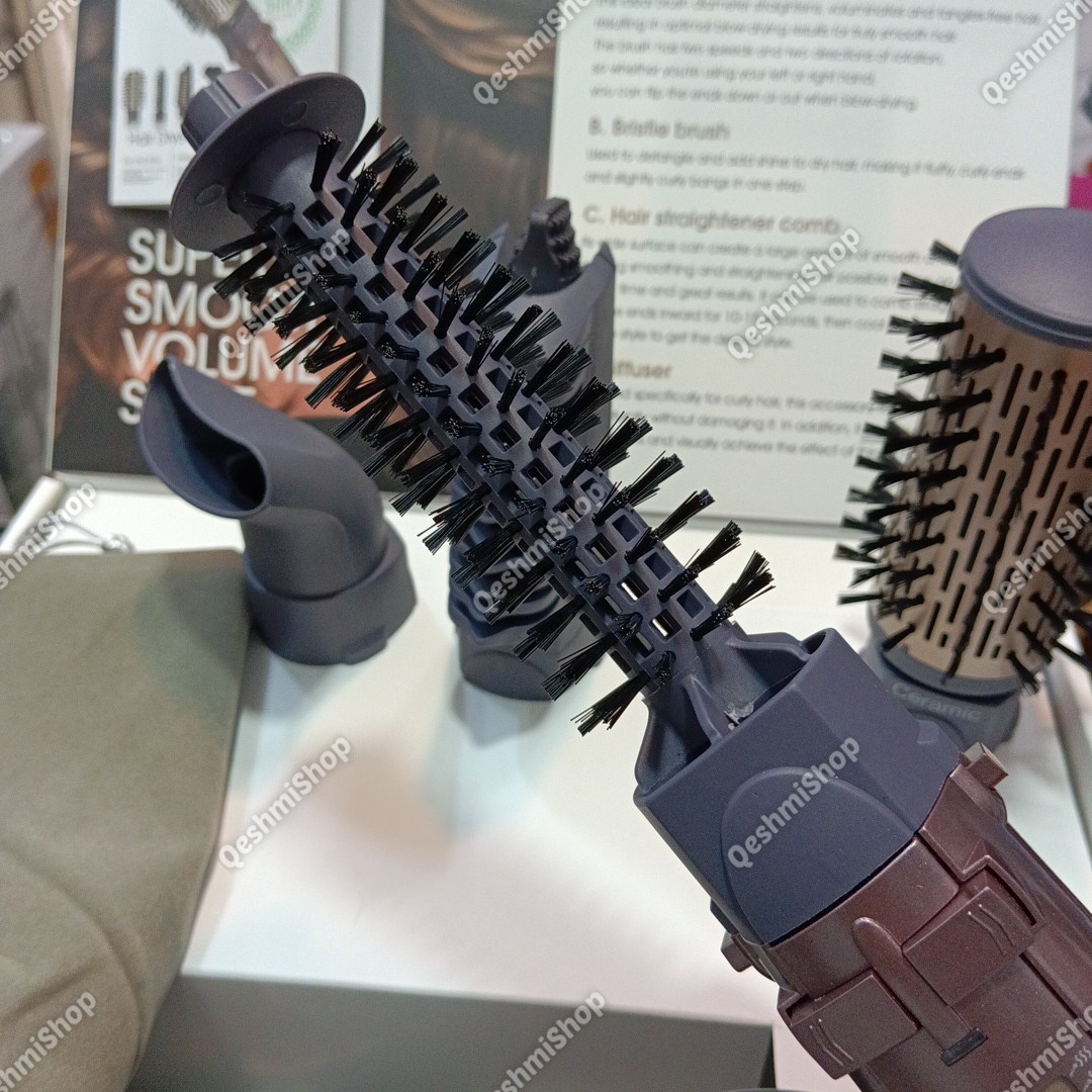 سشوار برس دار 4 کاره MAC Styler مدل Ref-1517 حجم دهی، صاف کردن و حالت دهی در یک قدم