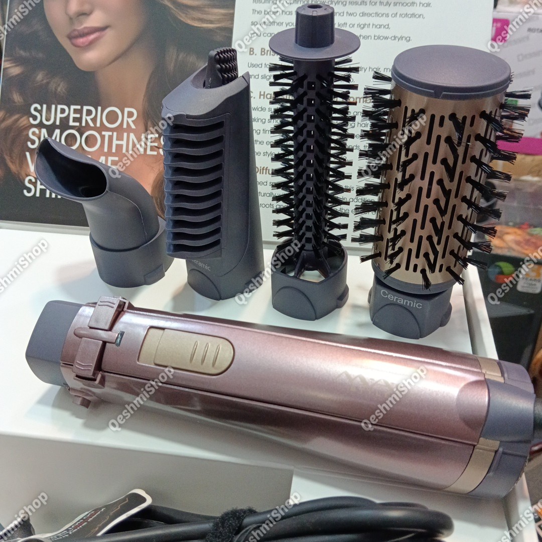سشوار برس دار 4 کاره MAC Styler مدل Ref-1517 حجم دهی، صاف کردن و حالت دهی در یک قدم