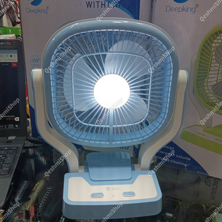 پنکه شارژی رومیزی Deepking DK-130