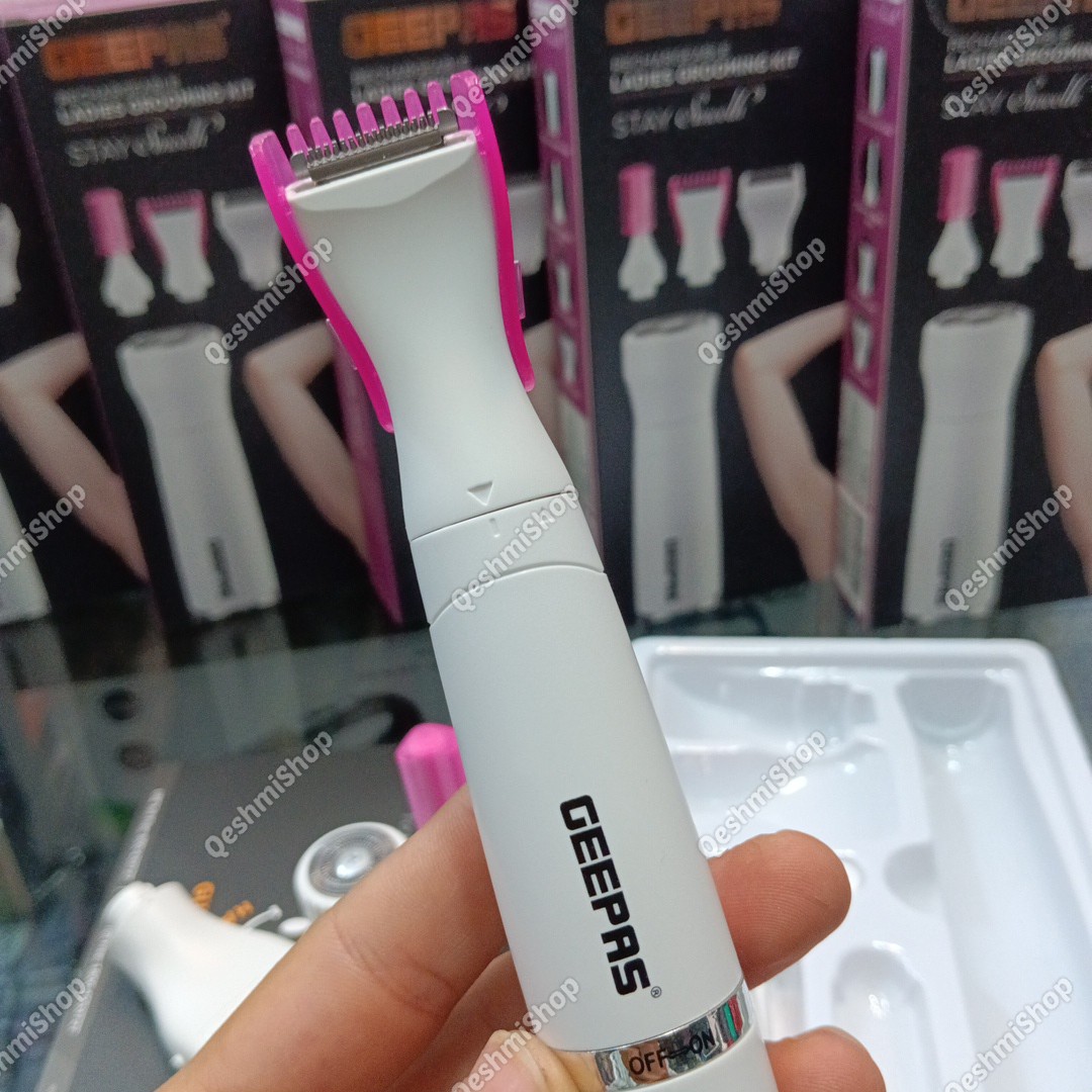 شیور (موزن) زنانه 4 کاره جیپاس GLS86058N صورت بدن ابرو شارژی