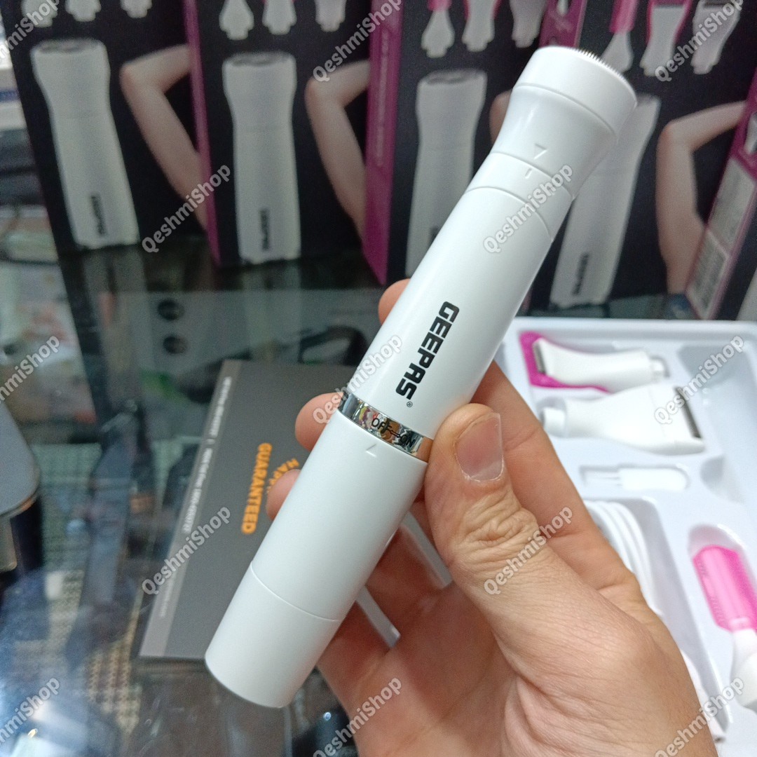 شیور (موزن) زنانه 4 کاره جیپاس GLS86058N صورت بدن ابرو شارژی