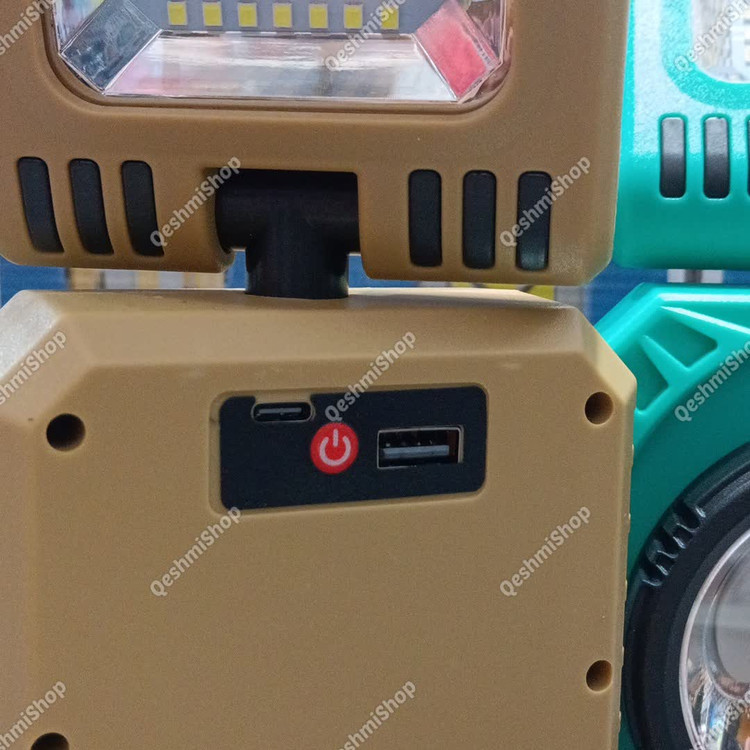 چراغ اضطراری شارژی HI SHEEN مدل HS-8038-B