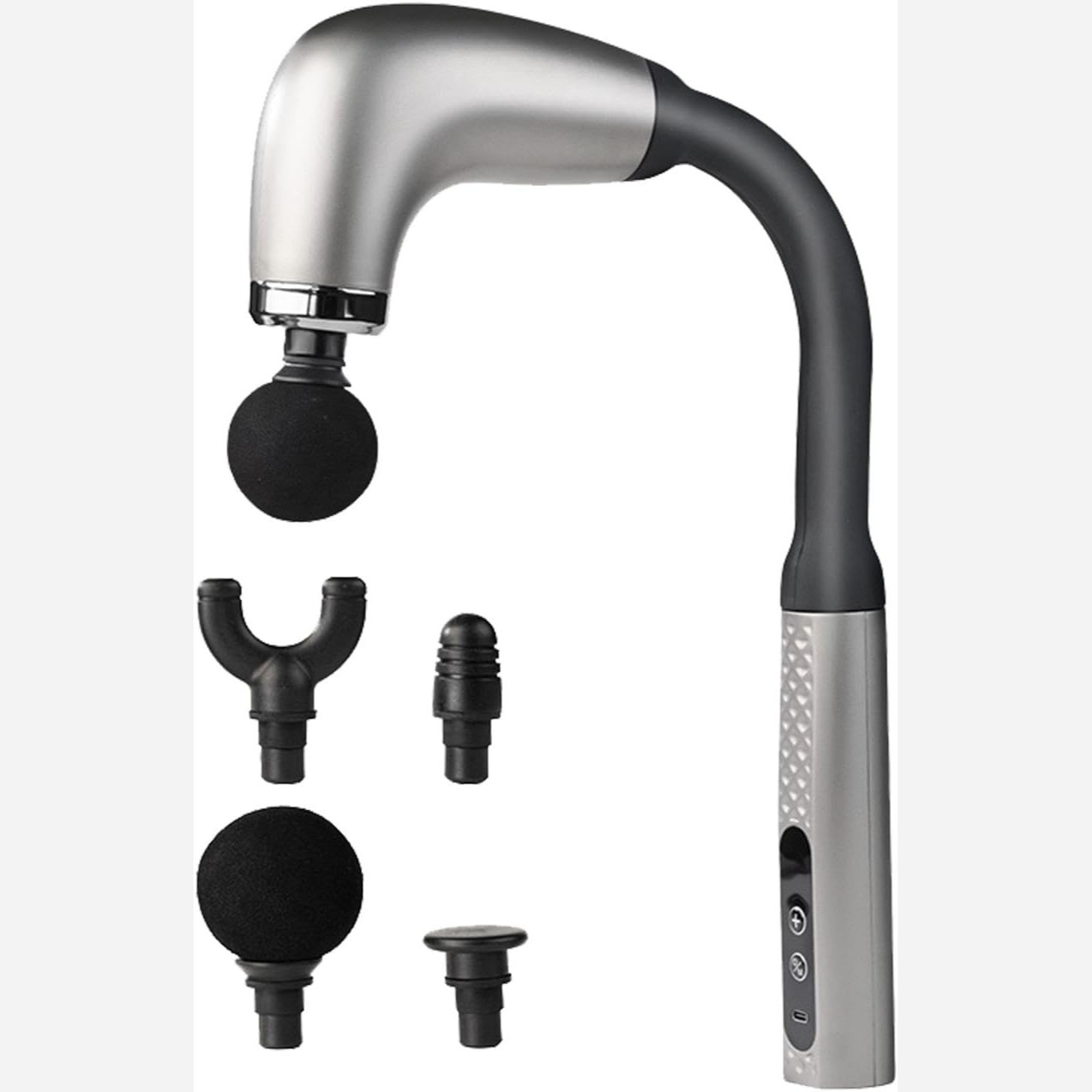 ماساژور تفنگی FASCIAL GUN دسته منحنی کمر و بدن