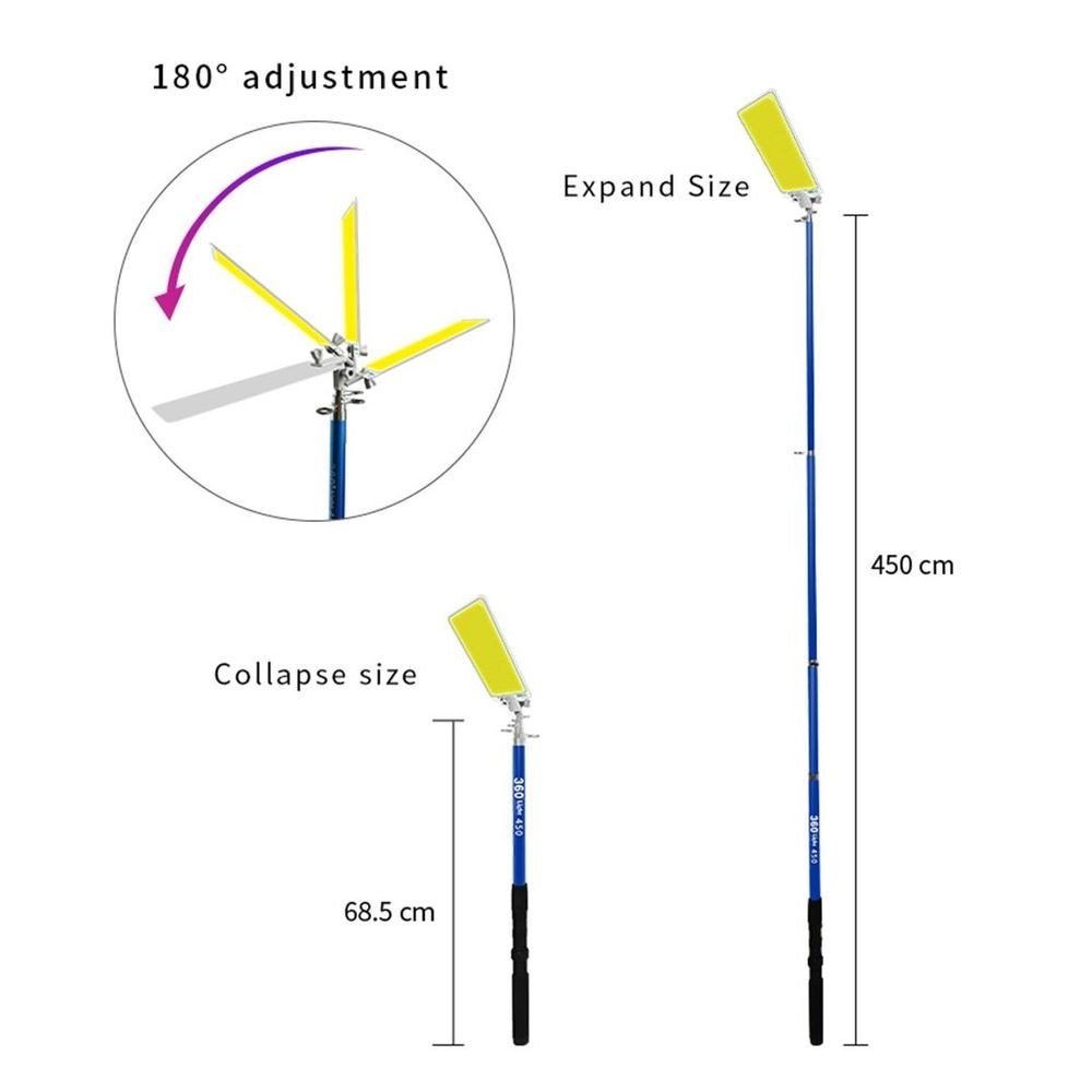 چراغ 800 وات کمپینگ فضای باز 5متری OUTDOOR MULTIFUNCTION LIGHT مدل DEEPKING DK-03COB