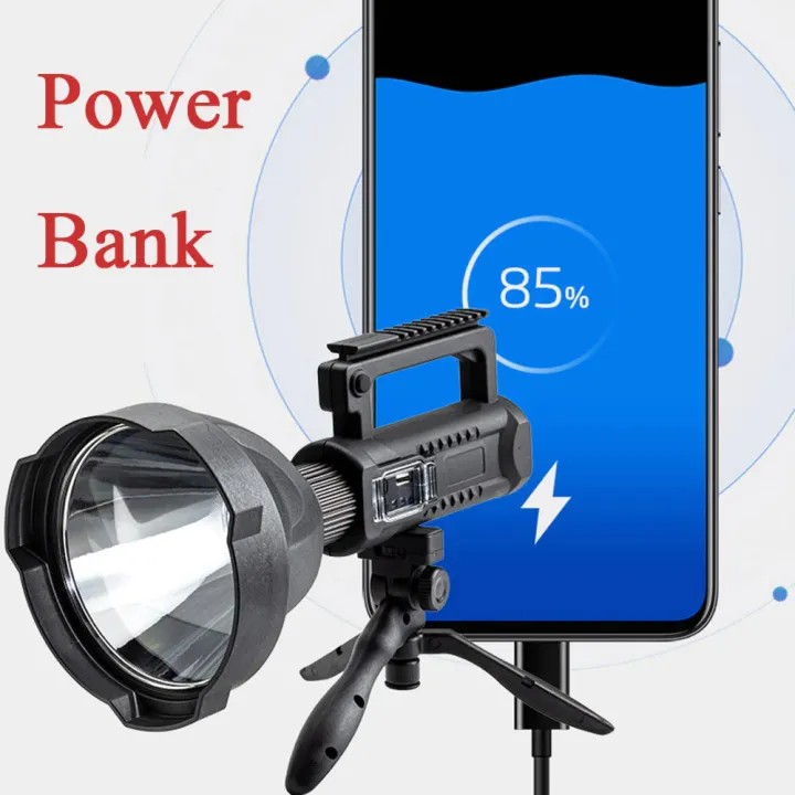 چراغ قوه قدرتمند مدل W5119 همراه سه پایه