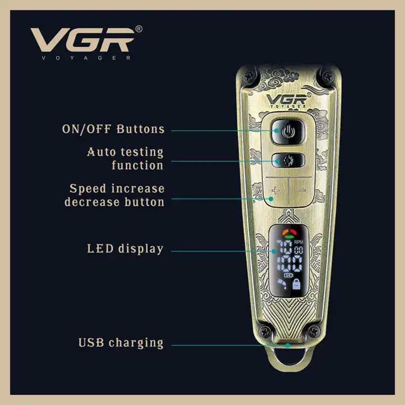 خط زن VGR v-901 ا hair trimmer vgr 901 در فروشگاه قشمی شاپ Qeshmishop