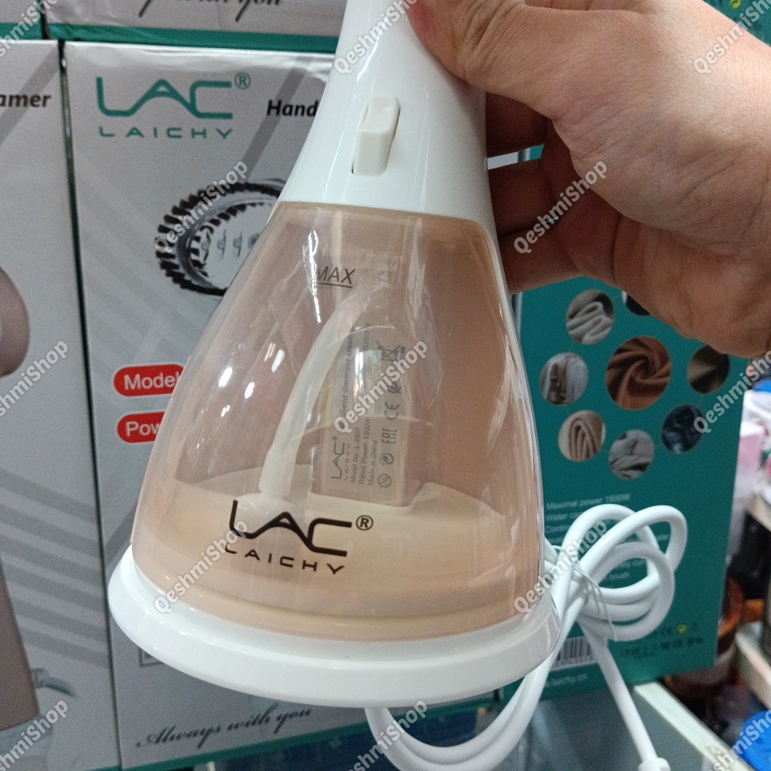 اتو بخارگر 1500 وات لایچی LAC LAICHY مدل L-8907 باکیفیت و قدرت بالا - فروشگاه قشمی شاپ Qeshmishop