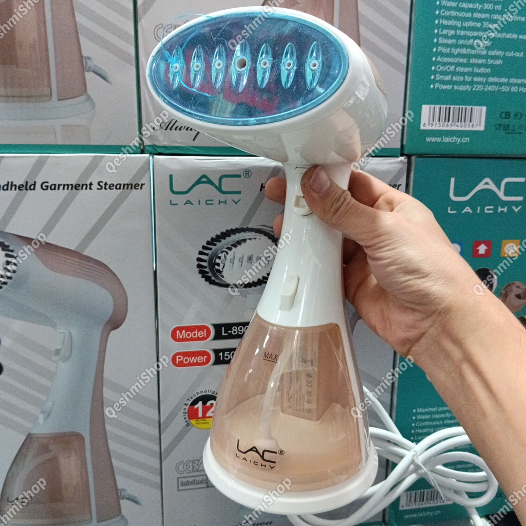اتو بخارگر 1500 وات لایچی LAC LAICHY مدل L-8907 باکیفیت و قدرت بالا - فروشگاه قشمی شاپ Qeshmishop