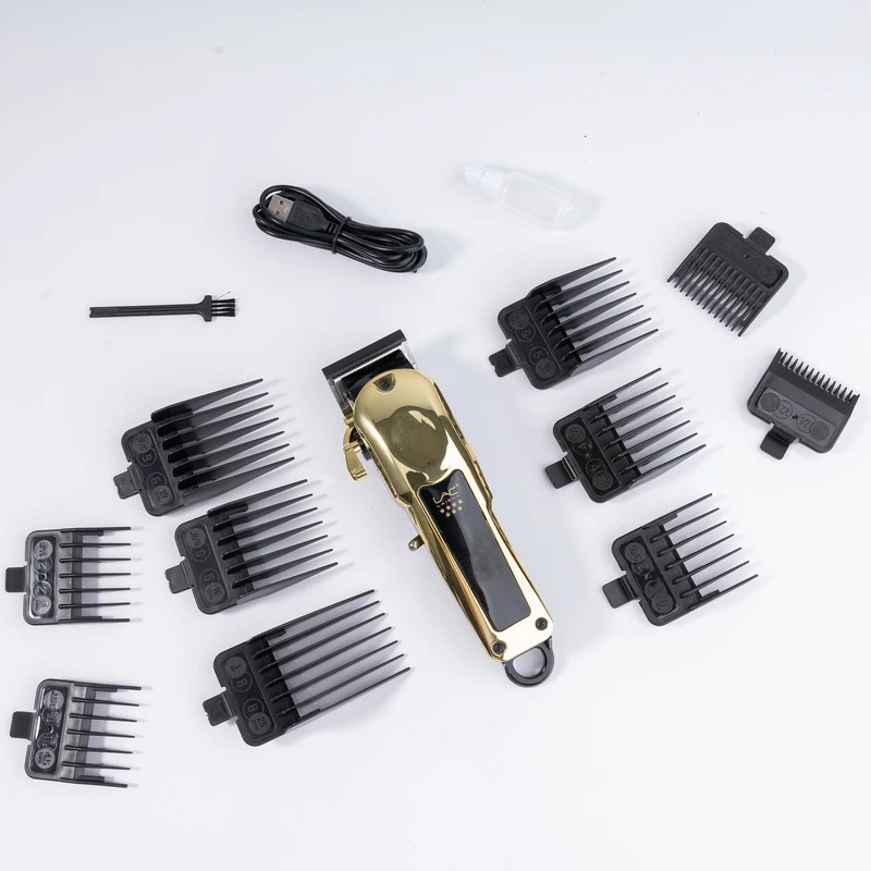 ماشین اصلاح موی سر و صورت لایچی Lac Laichy مدل L-918 شارژی، نمایشگر LCD