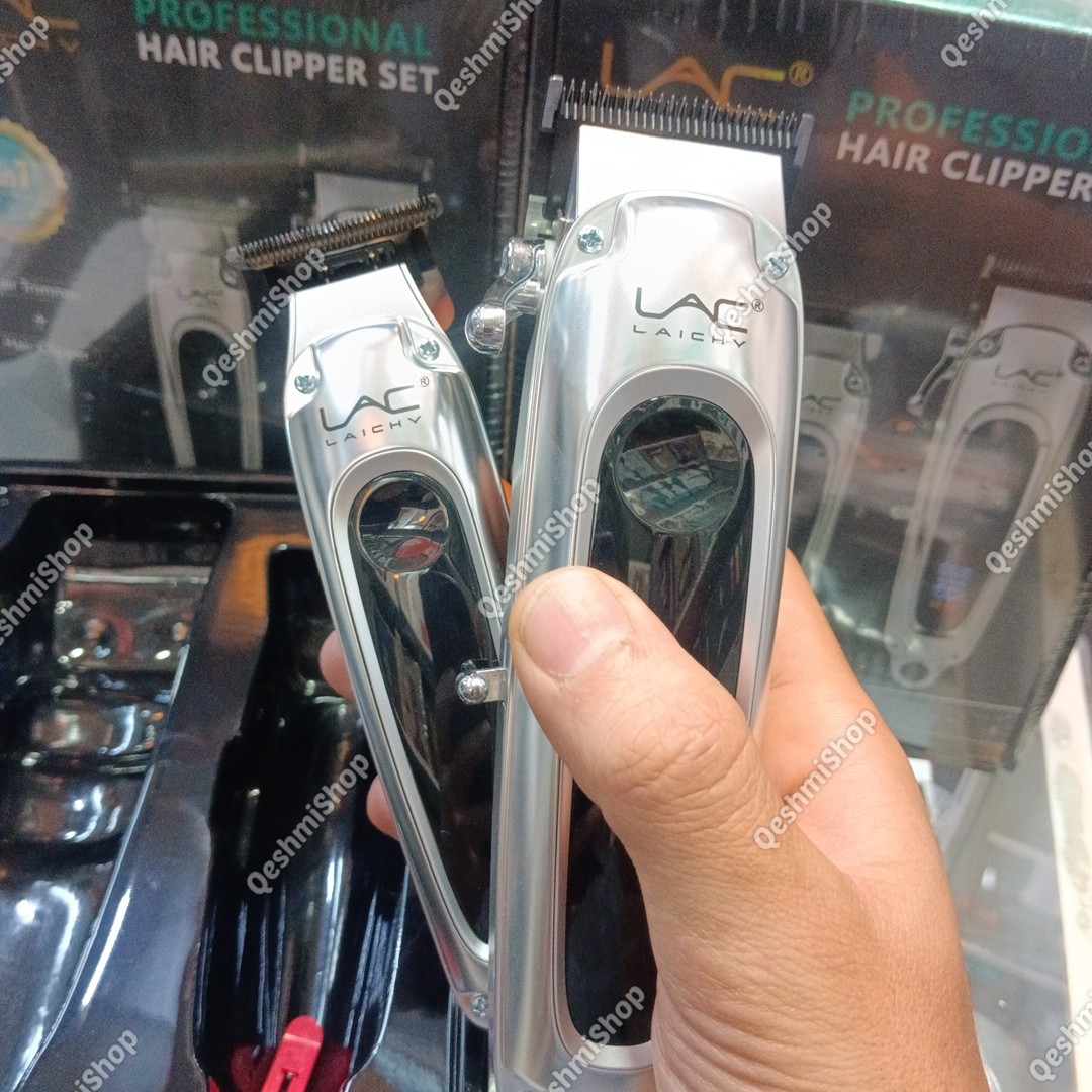 ست ماشین اصلاح و تریمر سر و صورت لایچی Lac Laichy مدل L-932W