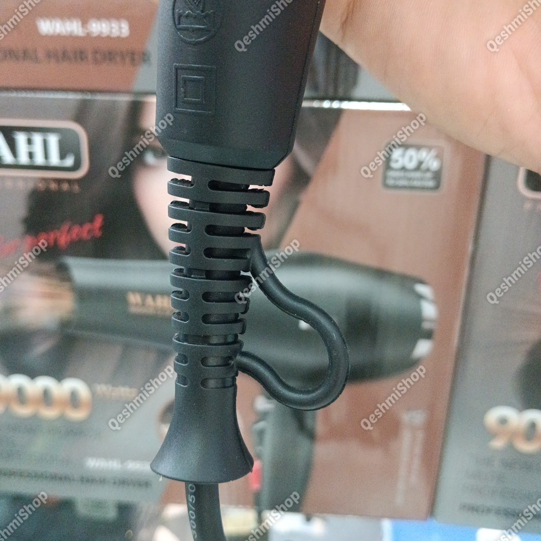 سشوار حرفه ای WAHL-9933 قدرت 9000 وات خشک کن سریع و قدرتمند