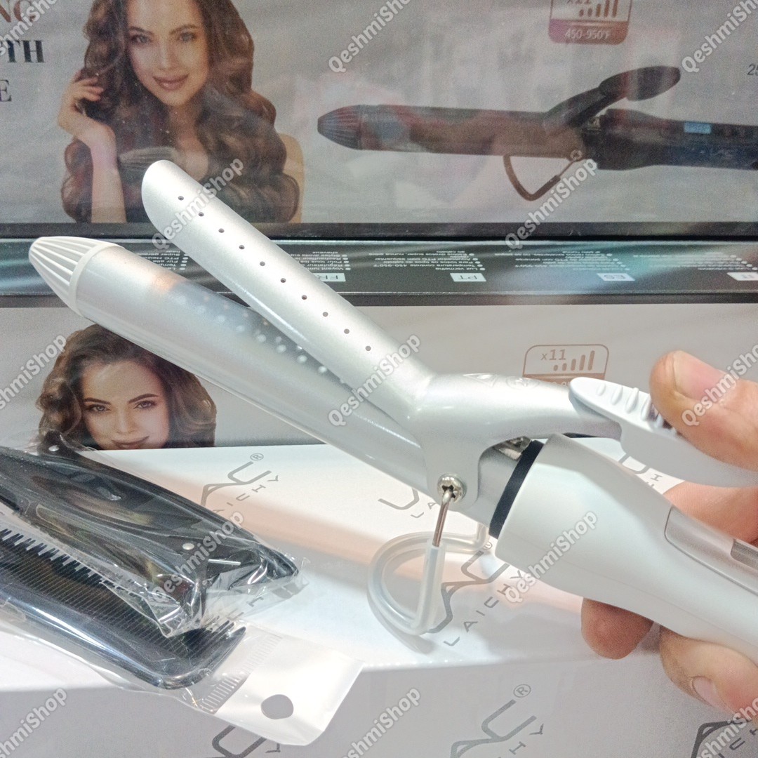 فر کننده مو حالت دهنده مو لایچی مدل KERATIN PROTEIN 25MM HAIR CURLER LAICHY L-31