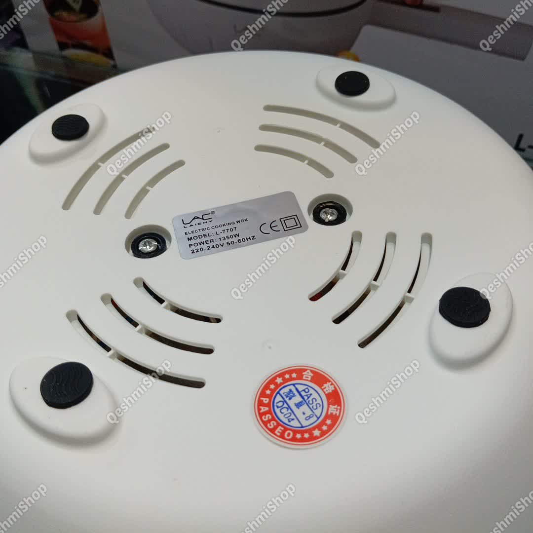 ماهیتابه بخارپز برقی چند منظوره لایچی LAICHY مدل L-7707