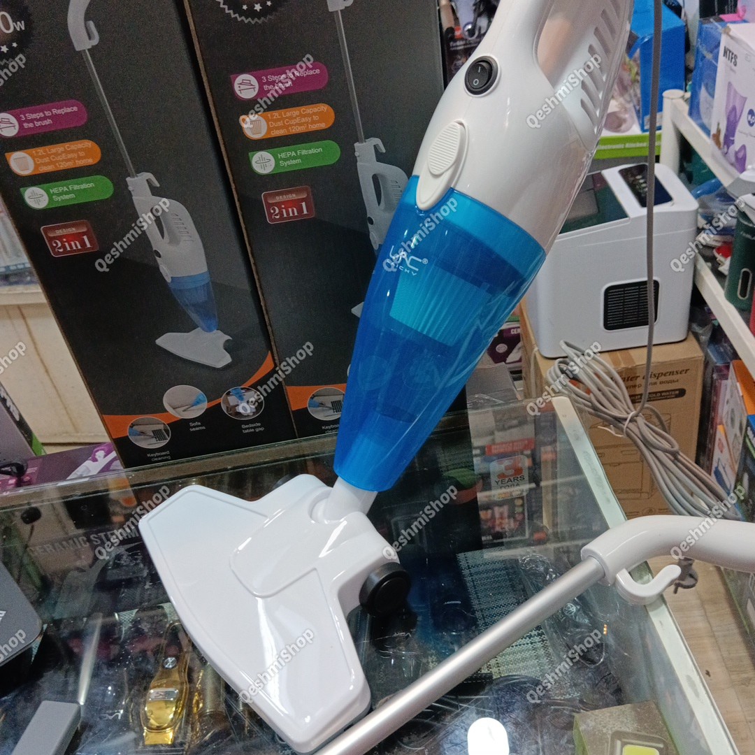 جارو برقی دستی 650 وات لایچی LAICHY مدل L-8670 جارو دسته عصایی پرتابل