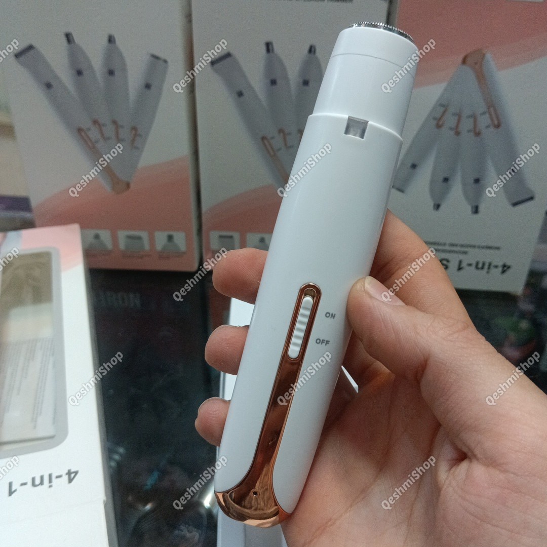 شیور 4کاره زنانه موزن صورت و بدن ابرو مدل hair remover eyebrow trimmer